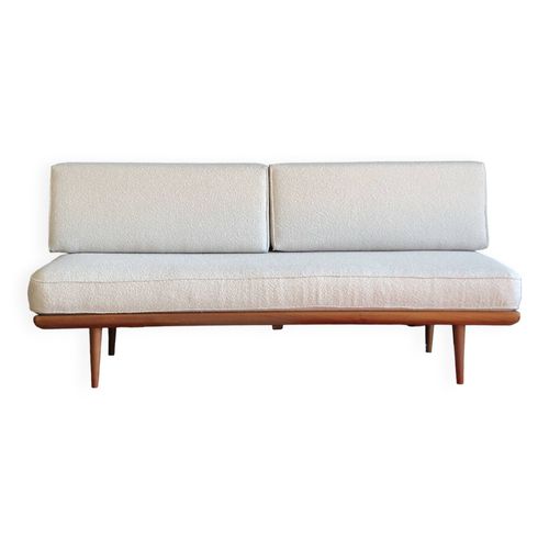 Daybed Banquette Scandinave En Teck De Peter Hvit Beige
