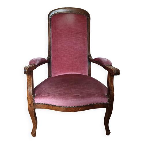 Fauteuil Voltaire Rose