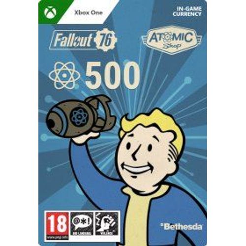 Fallout 76: 500 Atoms (Extension/Dlc) - Jeu En Téléchargement
