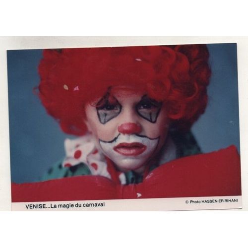 Photo Format Carte Postale Carnaval - Venise...La Magie Du Carnaval - Copyright Photo Hassen Er Rihani