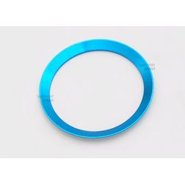 Bleu - Autocollant De Center De Volant De Voiture, Autocollant De Garniture, Anneau De Décoration Intérieure Pour Smart 453 Fortwo Forfour, Accessoires De Voiture