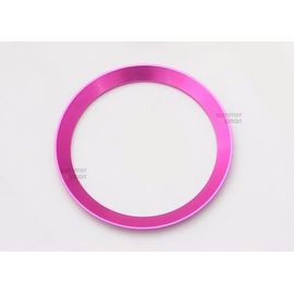 Rose - Autocollant De Center De Volant De Voiture, Autocollant De Garniture, Anneau De Décoration Intérieure Pour Smart 453 Fortwo Forfour, Accessoires De Voiture
