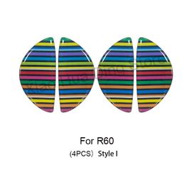 R60 (I) - Autocollant Pour Poignée De Porte Intérieure De Voiture, Accessoires De Décoration, Pour Mini Cooper One Countrytyman Clubman R55 R56 R61 R60