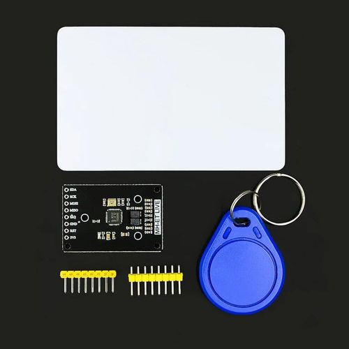 Module RFID MFRC-522 RC522 13.56MHz",pour Kit arduino SPI,"lecteur de carte IC avec la carte IC et le logiciel UNO - Type Black set