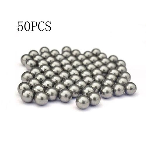 Pow Arrow Cap Hamer Handings.Com",Slingshot De Poche,Catapulte,Munitions,Pochettes,Jacht Shot,Edc,"¿¿Quipement D'autod¿¿Fense - Type 50pcs Steelballs #B