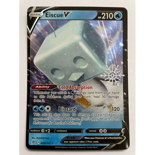 Eiscue V 55/192 Ultra Rare Holiday Calendar