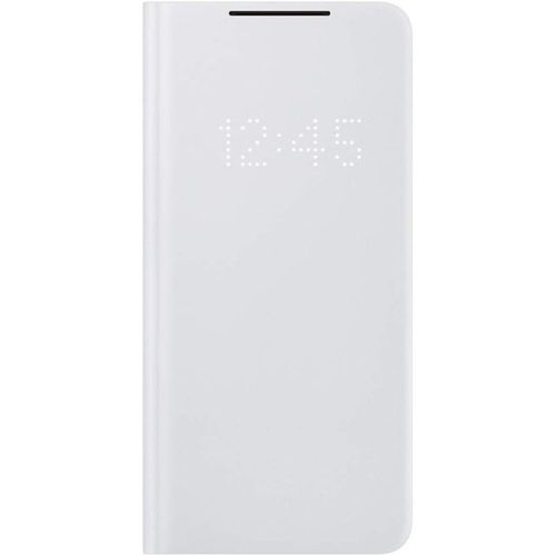 Funda Samsung Led View Para Galaxy S21 Plus Color Gris Modelo Ef-Ng996pj