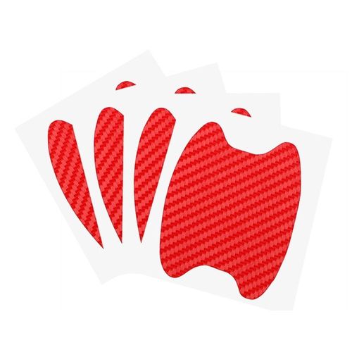 Rouge - Film De Protection De Poignée De Voiture, 4 Pièces, Pour Mercedes Benz Amg W203 W210 W211 W124 W202 W204 W205 W212