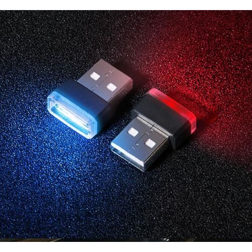 Blanche - Lampe Led Usb Pour Voiture, Éclairage'ambiance, Pour Volkswagen Vw Golf 4 6 7 Gti Tiguan Passat B5 B6 B7 Cc Jetta Mk5 Mk6 Polo Scirocco