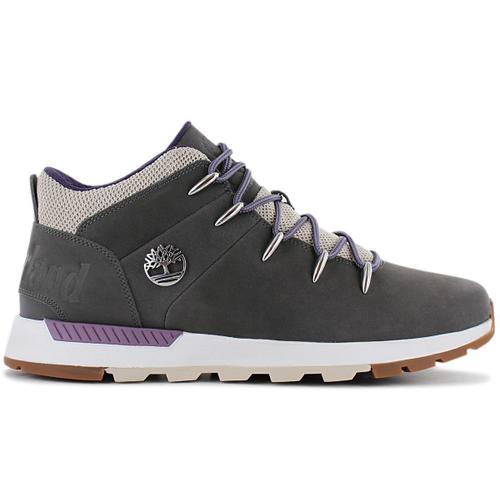 Timberland Sprint Trekker Mid Chukka Bottes Boots Cuir Gris Tb0a5xxu033