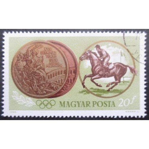 Hongrie N°1700 Jeux Olympiques De Tokyo 1964 Oblitéré