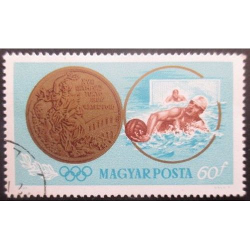 Hongrie N°1703 Jeux Olympiques De Tokyo 1964 Oblitéré