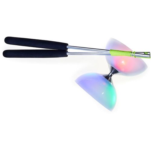 Acrobat - Set 105 Led Light Diabolo + Aluminum Hand Sticks
