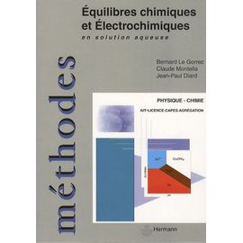Equilibres Chimiques Et Électrochimiques En Solution Aqueuse