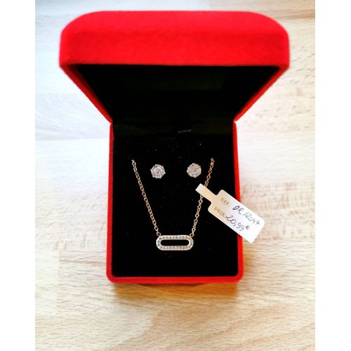 Parure Collier Boucles D'oreilles