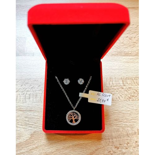 Parure Collier Boucles D'oreilles