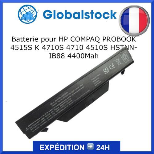 Batterie pour HP COMPAQ PROBOOK 4515S K 4710S 4710 4510S HSTNN-IB88 4400Mah