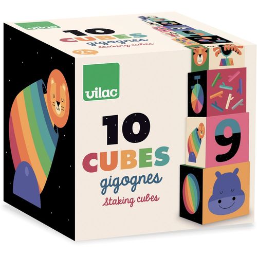 Vilac Cubes Gigognes Arc-En-Ciel - Andy Westface