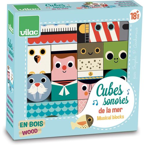 Vilac Cubes Sonores De La Mer Ingela P. Arrhenius