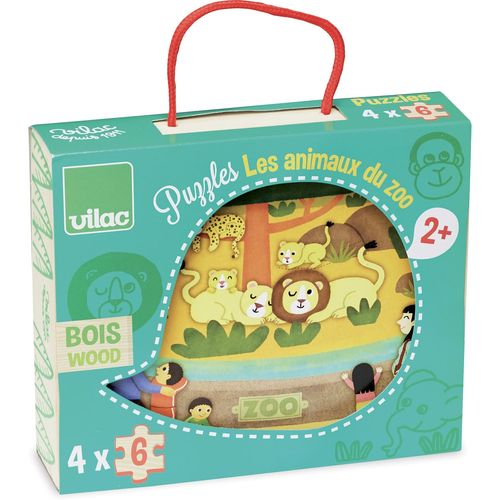 Vilac Puzzles Les Animaux Du Zoo