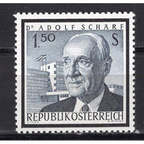 Autriche 1965 Le President Adolf Scharf Neuf**