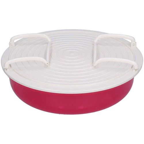 Plateau de four à micro-ondes double couche, support de cuisson à la vapeur facile avec matériau PP de haute qualité pour la plupart des personnes pour la maison