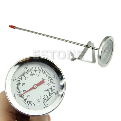Sonde thermomètre pour four en acier inoxydable, BBQ, jauge pour aliments et viande, 200 ° c 19QE