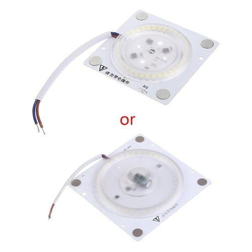 Panneau LED à aimant PCB, Module de remplacement pour lampe de plafond, Source 19QE, 12W 18W 24W