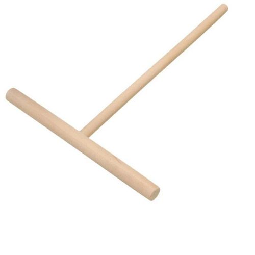 Machine à crêpes en bois en forme de T, outils de tartinage, accessoires de cuisson, livraison directe