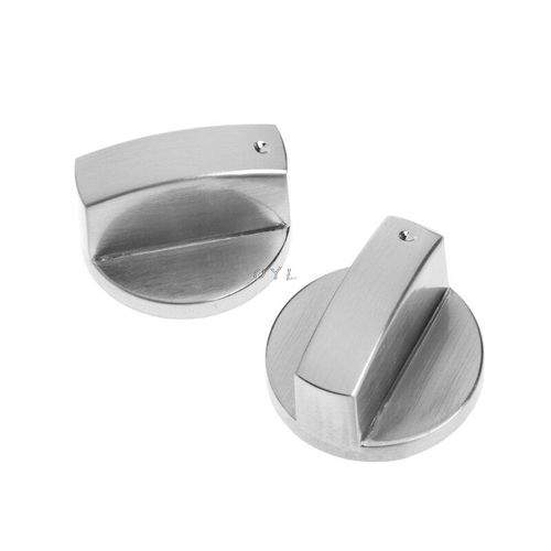 Bouton de commande de remplacement en métal, 2 pièces, universel, pour four, cuisinière à gaz