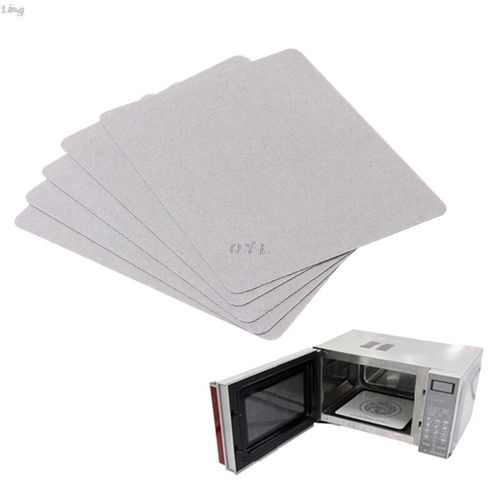 Plaques de rechange universelles pour four à micro-ondes en Mica, 120x150mm, 5 pièces