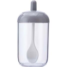 Acheter 1 ensemble quatre en un avec cuillère organisateur de cuisine boîte  de rangement épices assaisonnement pot Transparent sucre sel bouteille  accessoires de cuisine support