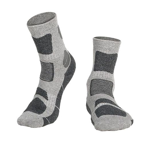 Chaussettes De Randonnée Pour Hommes Et Femmes, Épaisses En Laine, Antidérapantes, Absorbe L'Humidité, Idéales Pour Le Sport En Hiver