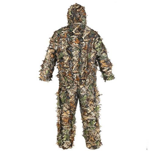 Costume De Camouflage Léger Deux Pièces Pour Hommes, Femmes, Enfants, Vêtements De Chasse, Jungle, Veste À Capuche, Ghillie D'extérieur