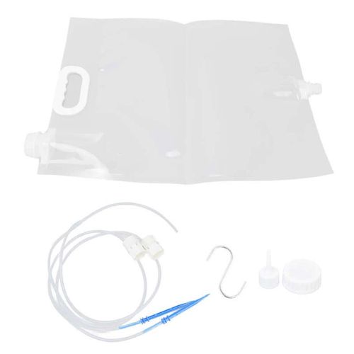 Sac d'arrosage de fleurs, sac goutte à goutte pour plantes, 6,5 l avec crochet pour jardin et Irrigation