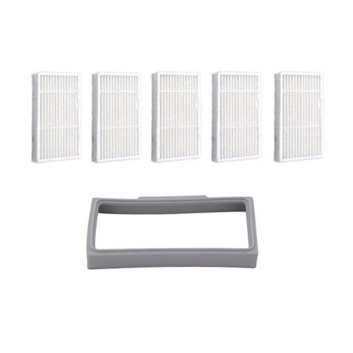 Cadre de filtre HEPA pour aspirateur robot Blaupunkt BLUEBOT XSMART BPK-VCBB1XS, joints en caoutchouc, pièces et accessoires