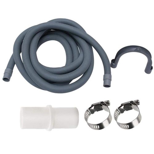 Tuyau de tuyau de Drainage de Machine à laver de 4 pièces, tuyau de vidange de rondelle pour le tuyau de Drainage de lavage, avec le support de forme de U