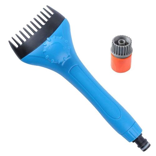 Filtre de piscine brosse de nettoyage, brosse de nettoyage en plastique à main avec connecteur de tuyau US