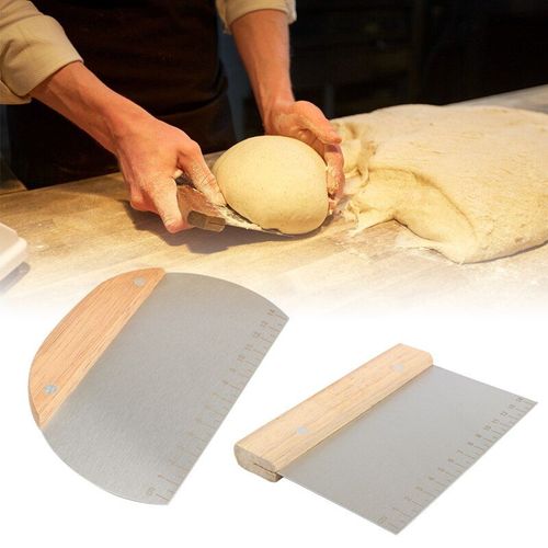 Spatule À Crème Utile En Acier Inoxydable, Coupe-Pâtisserie, Grattoir À Pâte À Fondant, Coupe-Gâteau, Outil De Cuisson, Accessoires De Cuisine