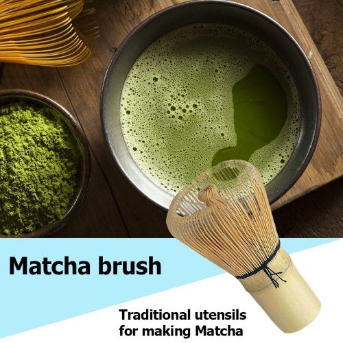 Fouet En Bambou Matcha En Poudre De Thé Vert, Outils De Brosse Utiles, Accessoires De Cuisine, 1 Pièce
