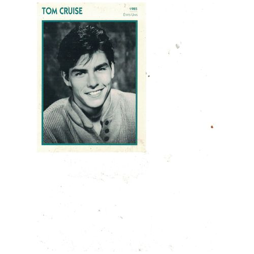 Tom Cruise .Edito-Service.
