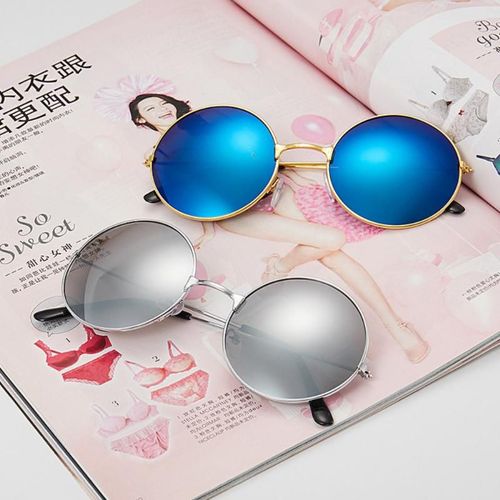 Lunettes De Soleil Polarisantes Pour Hommes, Monture Ronde En Métal, Anti-Lumière Bleue, Tac, Verres De Cyclisme, Uv400, Lunettes De Conduite, Tendance 2022