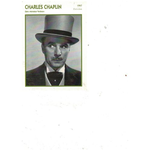 Charles Chaplin .Edito-Service. .