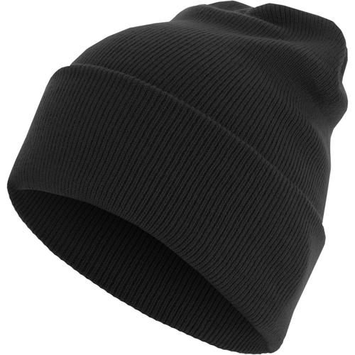 Urban Classics Beanie Bonnet - Basic Flap Long Noir