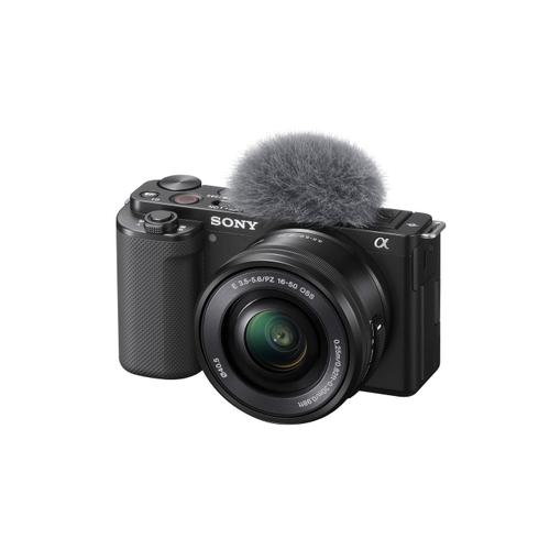 Pack Fnac Vlogging hybride Sony ZV-E10 + E PZ 16-50mm f/3,5-5,6 OSS + 2ème batterie + Chargeur de batterie