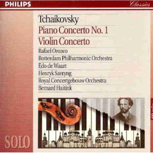 Tchaikovsky Concertos Piano Et Violon Orozco Szeryng De Waart Haitink