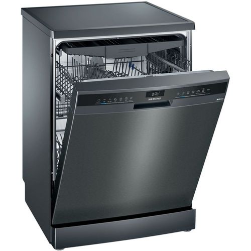 Siemens iQ300 SN23EC14CE - Lave vaisselle Inox noir - Pose libre - largeur : 60