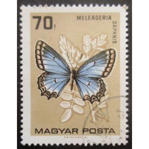 Hongrie N°1792 Papillon Oblitéré