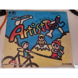 Jeu Vidéo (Logiciel De Dessin) Nec Pc Engine : Artisttool Hucard Dans Sa Boîte Avec Notice