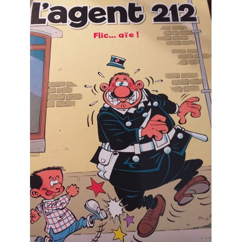 Lot De Deux Albums L'agent 212 : Flic...Aîe, A L'eau Police